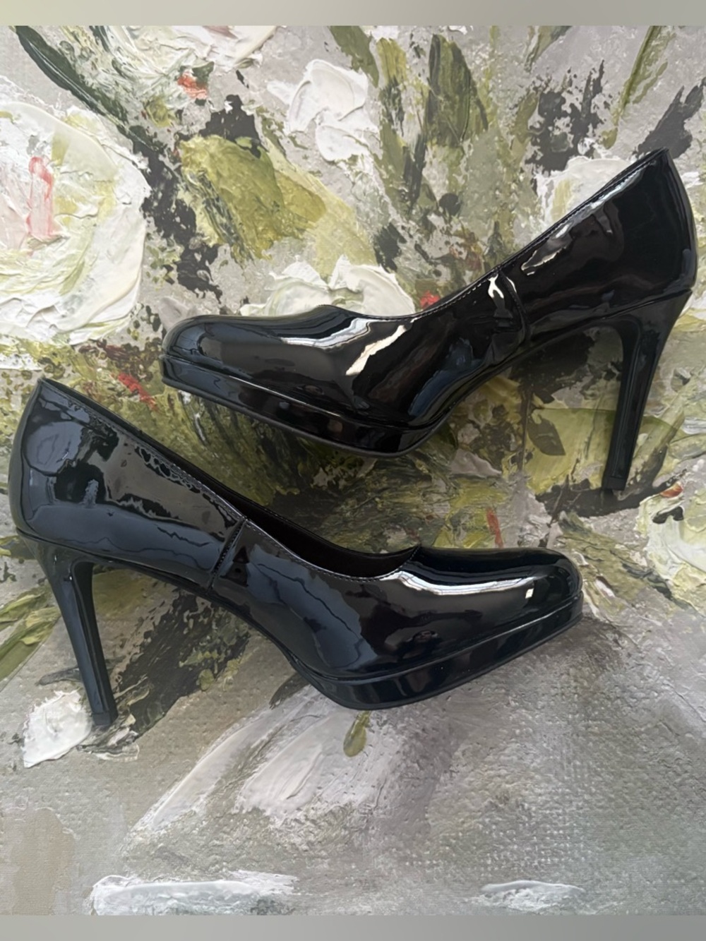 Classic Black Patent High Heel Pumps